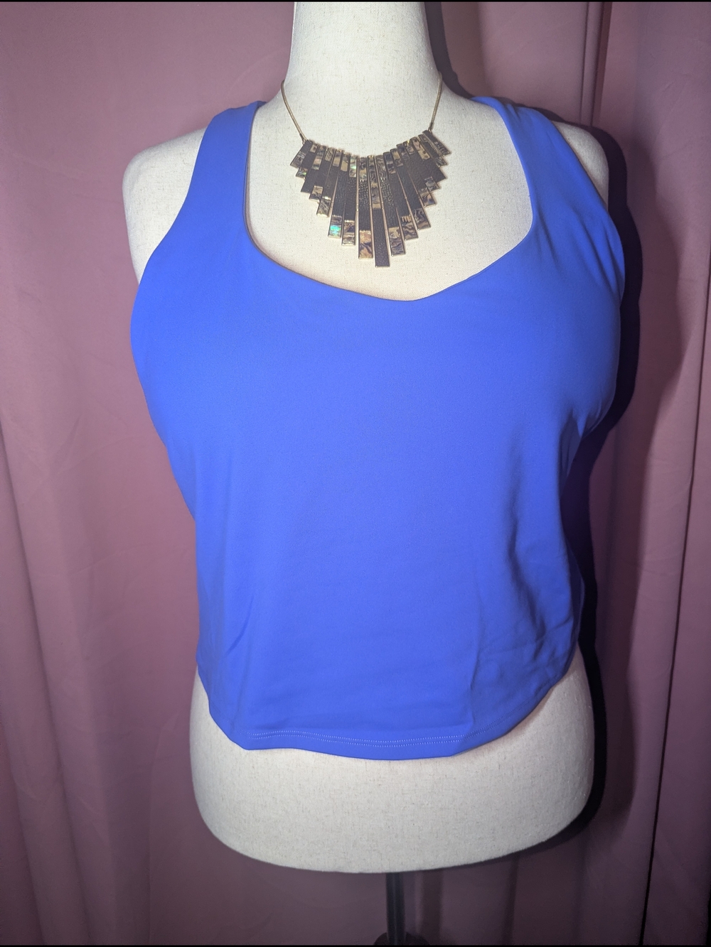 FABLETICS Anywhere Cropped w/Built In Bra Tank 3x NWT